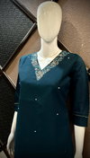 FF Roman Silk Straight Cut Designer Kurtis Catalog